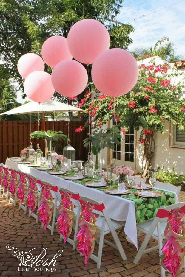 Custom Organza Chair Sash Bows/Custom Chair Covers